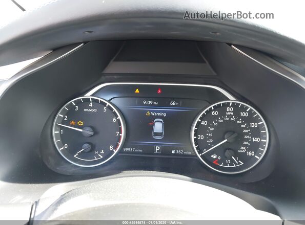 5N1AZ2MSXKN140575 2019 NISSAN MURANO Red უკანა სავარძლების ხედი