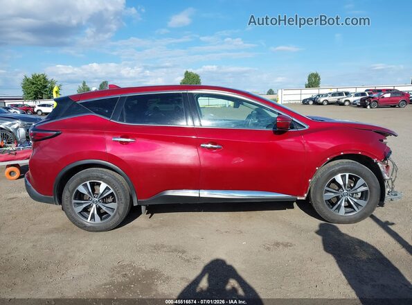 5N1AZ2MSXKN140575 2019 NISSAN MURANO Red სალონის 360-გრადუსიანი ხედი