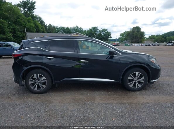 5N1AZ2MSXKN145615 2019 NISSAN MURANO Black უკანა სალონის ხედი