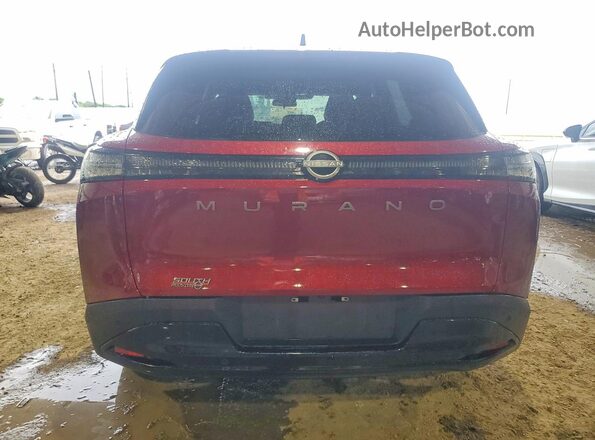 5N1AZ3BJ8SC117565 2025 NISSAN MURANO Red უკანა ხედი