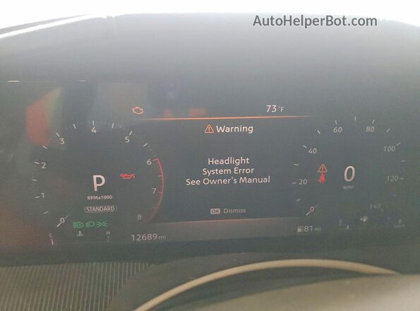 5N1AZ3BJ8SC117565 2025 NISSAN MURANO Red ხელსაწყოთა პანელის ხედი