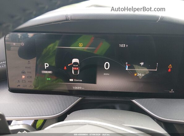 5N1AZ3BS0SC142601 2025 NISSAN MURANO Gray Вид задніх сидінь