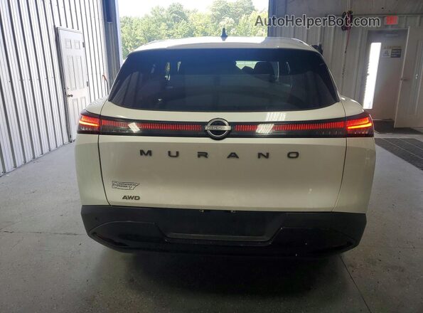 5N1AZ3BS4TC113782 2026 NISSAN MURANO White Հետևի տեսք