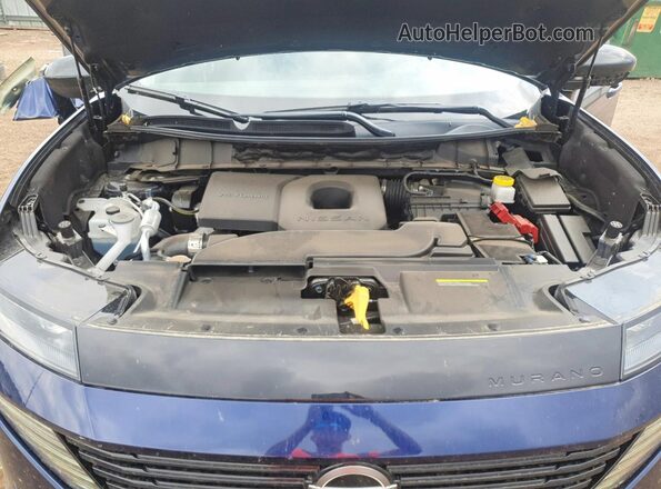 5N1AZ3BS7SC141476 2025 NISSAN MURANO Blue Vista interior trasera
