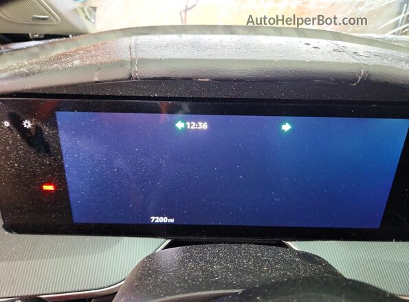 5N1AZ3CS0SC108270 2025 NISSAN MURANO Blue Вид щитка приладів