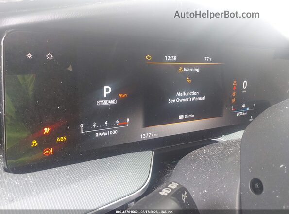5N1AZ3CS2SC130514 2025 NISSAN MURANO Beige Вид задніх сидінь