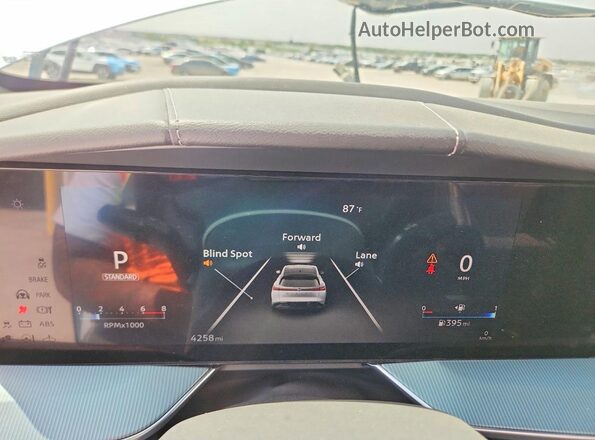 5N1AZ3CS5SC117014 2025 NISSAN MURANO Белый Вид щитка приборов