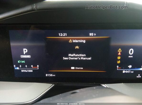 5N1AZ3CSXSC101679 2025 NISSAN MURANO White Հետևի նստատեղերի տեսք