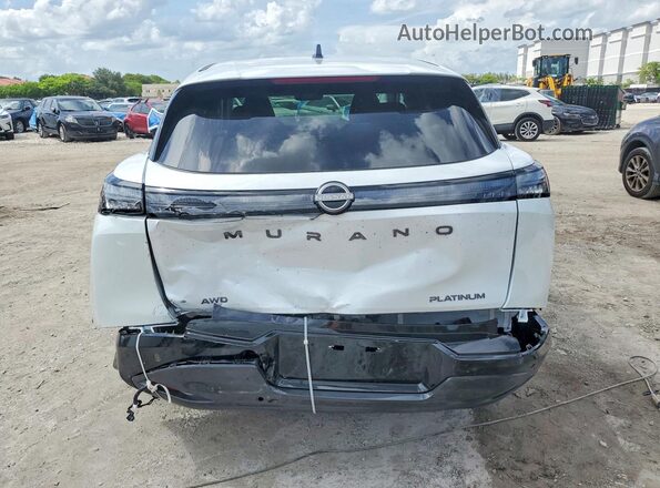 5N1AZ3DS6TC106667 2026 NISSAN MURANO White Հետևի տեսք