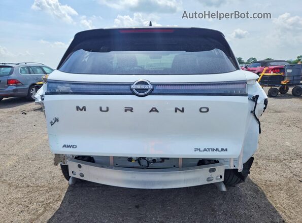 5N1AZ3DT2SC108665 2025 NISSAN MURANO Белый Вид сзади