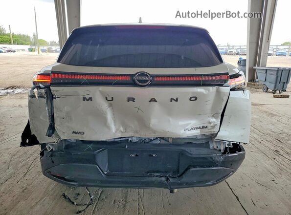 5N1AZ3DT4SC106545 2025 NISSAN MURANO White Widok z tyłu