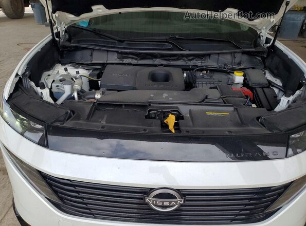 5N1AZ3DT4SC106545 2025 NISSAN MURANO White Widok komory silnika
