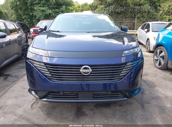 5N1AZ3DT4SC133535 2025 NISSAN MURANO Blue ხელსაწყოთა პანელის ხედი