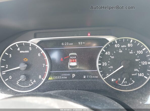 5N1BT3AA0PC789201 2023 NISSAN ROGUE White Widok tylnych siedzeń