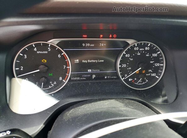 5N1BT3AA0PC859800 2023 NISSAN ROGUE White Սարքավորումների վահանակի տեսք
