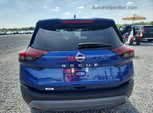 5N1BT3AA0PC907344 2023 NISSAN ROGUE Blue Հետևի տեսք