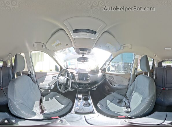5N1BT3AA0PC936715 2023 NISSAN ROGUE Gray სალონის 360-გრადუსიანი ხედი