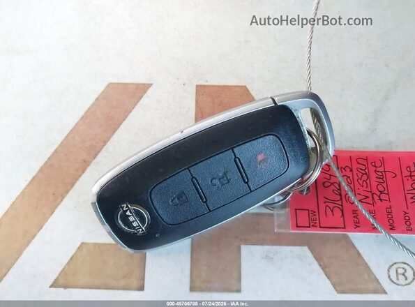 5N1BT3AA1PC890988 2023 NISSAN ROGUE White წინა პანელის ხედი