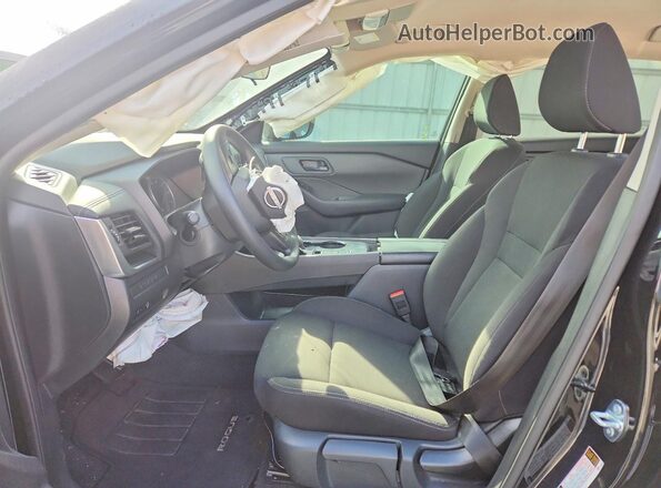5N1BT3AA1SC867977 2025 NISSAN ROGUE Black Սալոնի դիմացի տեսք