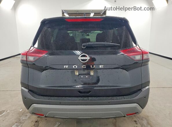 5N1BT3AA2PC869549 2023 NISSAN ROGUE Черный Вид сзади