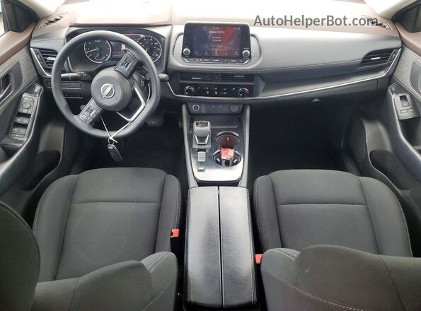 5N1BT3AA2PC869549 2023 NISSAN ROGUE Черный Вид панели приборов