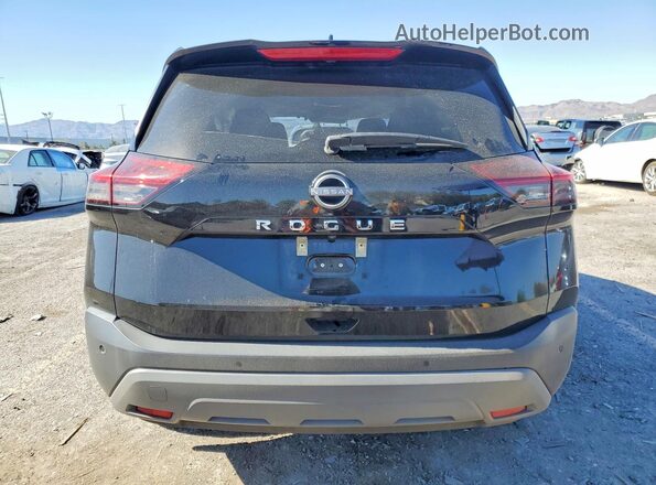 5N1BT3AA4PC757898 2023 NISSAN ROGUE Black Widok z tyłu