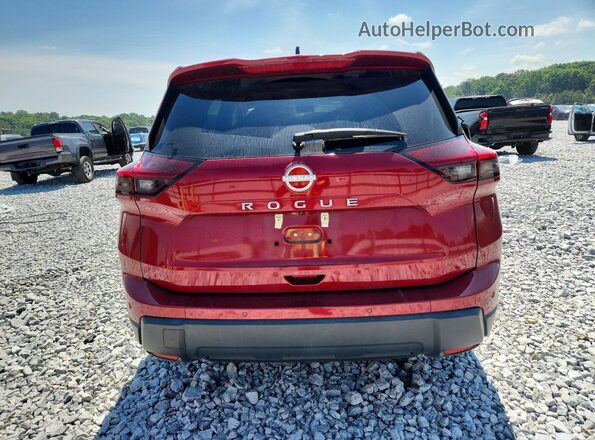 5N1BT3AA4RC729232 2024 NISSAN ROGUE Red Widok z tyłu
