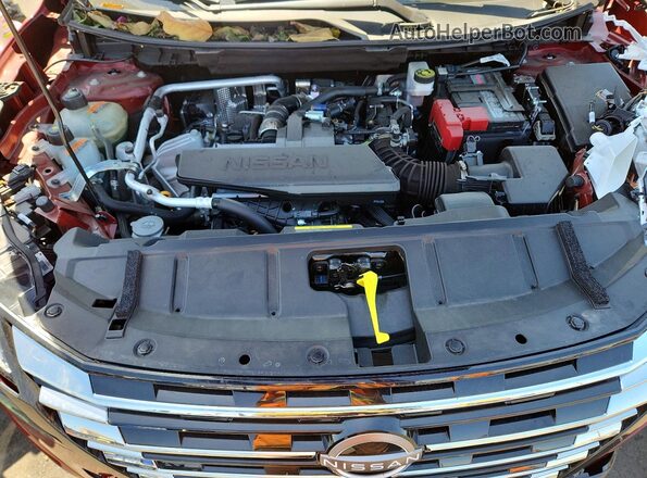 5N1BT3AA4TC693761 2026 NISSAN ROGUE Красный Вид подкапотного пространства