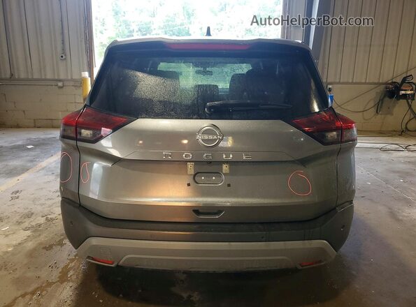 5N1BT3AA5PC867178 2023 NISSAN ROGUE Gray უკანა ხედი