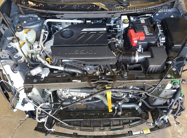 5N1BT3AA5PC867178 2023 NISSAN ROGUE Gray ძრავის განყოფილების ხედი