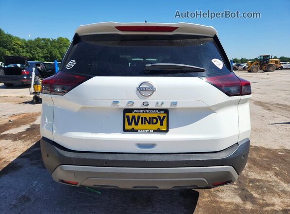 5N1BT3AA6PC890419 2023 NISSAN ROGUE White Вид ззаду