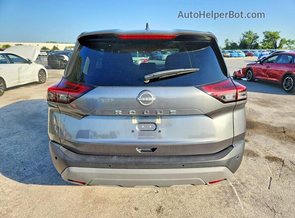 5N1BT3AA6PC893031 2023 NISSAN ROGUE Серый Вид сзади