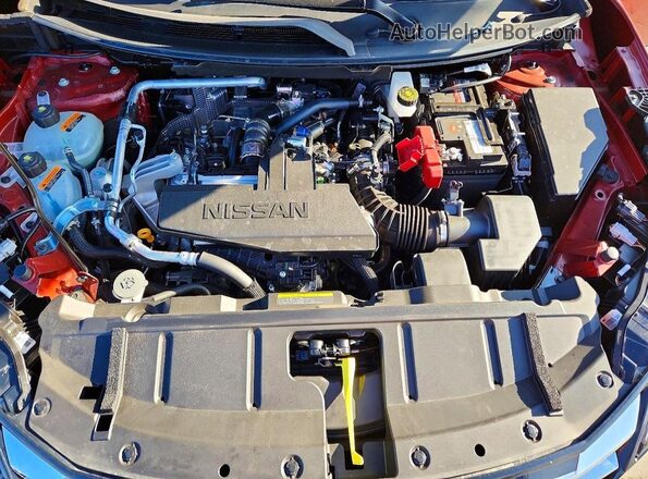 5N1BT3AA6TC702332 2026 NISSAN ROGUE Red Rear interior view