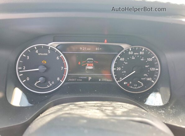 5N1BT3AA7SC671588 2025 NISSAN ROGUE Silver Instrument cluster view