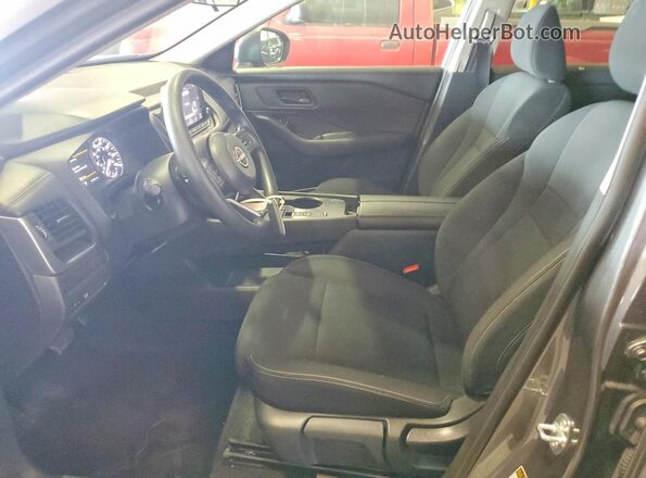 5N1BT3AA8RC673876 2024 NISSAN ROGUE Серый Вид салона спереди