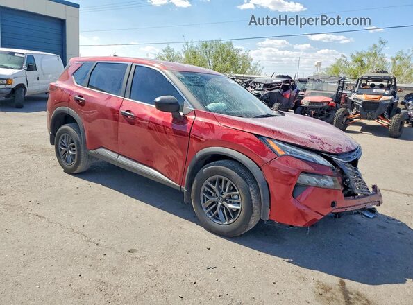 5N1BT3AA8TC800469 2026 NISSAN ROGUE Maroon Delantero derecho