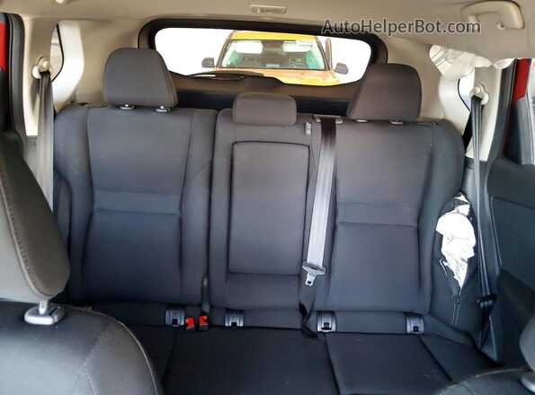 5N1BT3AA8TC800469 2026 NISSAN ROGUE Maroon Vista de los asientos traseros