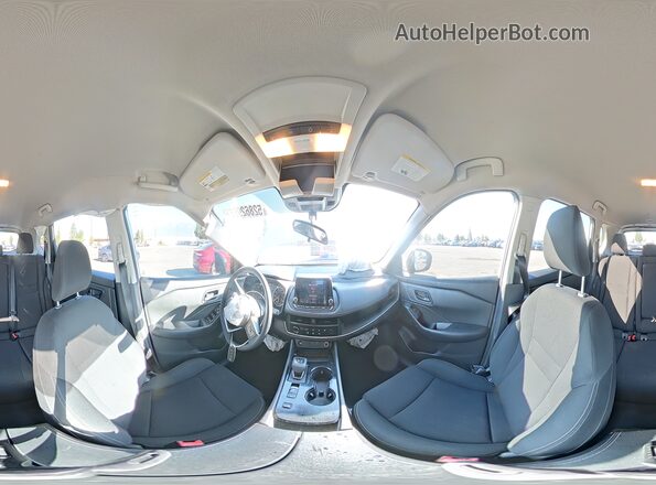 5N1BT3AAXRC729476 2024 NISSAN ROGUE Silver Vista de la etiqueta del VIN