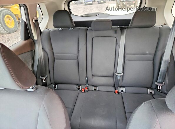 5N1BT3AB0PC849406 2023 NISSAN ROGUE White Rear seats view