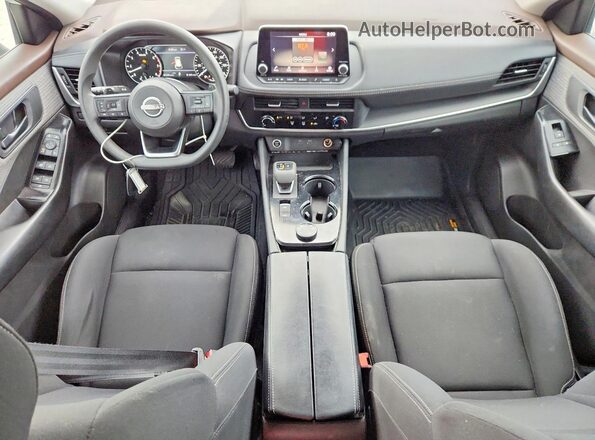 5N1BT3AB0PC849406 2023 NISSAN ROGUE White Dashboard view