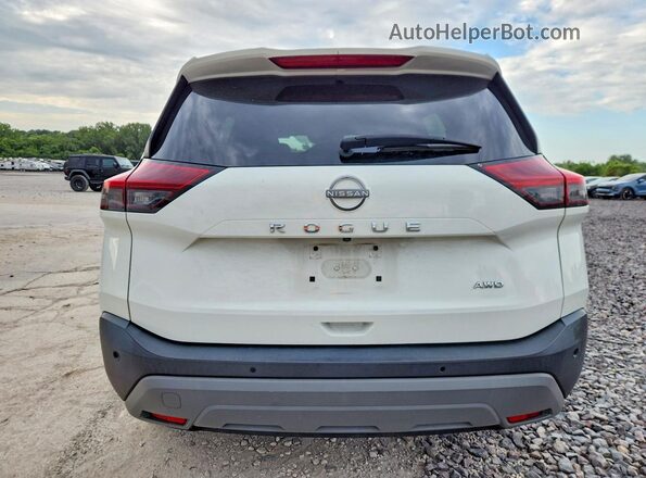 5N1BT3AB0PC849406 2023 NISSAN ROGUE White Rear view