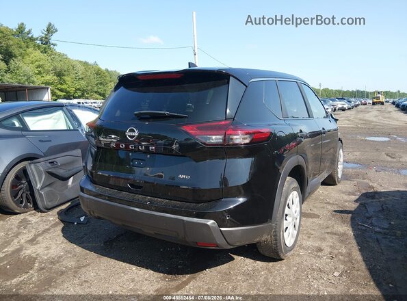 5N1BT3AB0RC684900 2024 NISSAN ROGUE Black უკანა მარჯვენა