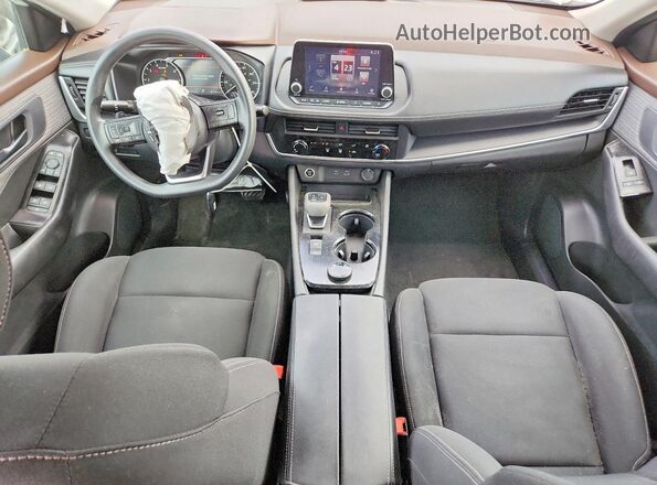 5N1BT3AB2PC776877 2023 NISSAN ROGUE White Dashboard view