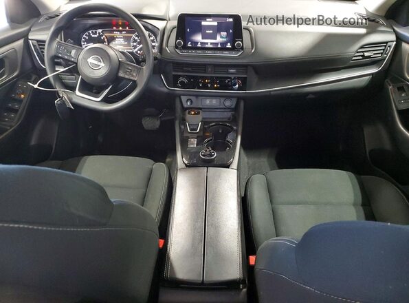5N1BT3AB2RC694196 2024 NISSAN ROGUE Gray Dashboard view