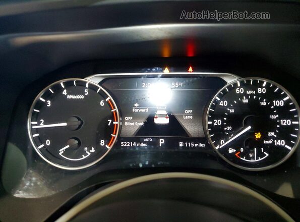 5N1BT3AB2RC694196 2024 NISSAN ROGUE Gray Instrument cluster view