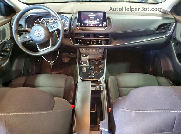 5N1BT3AB3PC785944 2023 NISSAN ROGUE Gray Առջևի վահանակի տեսք