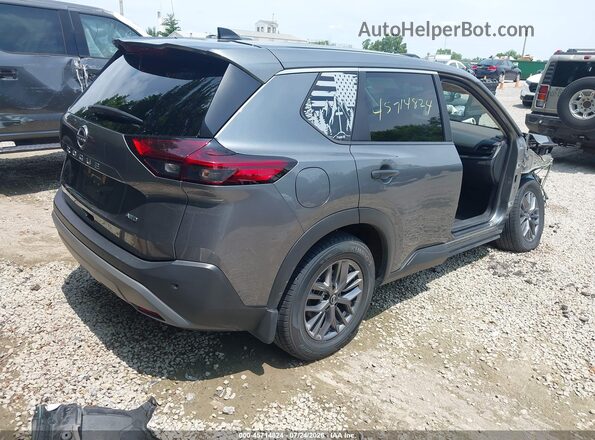 5N1BT3AB3PC841591 2023 NISSAN ROGUE Серый Задняя правая четверть