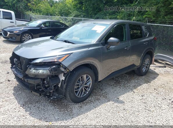 5N1BT3AB3PC841591 2023 NISSAN ROGUE Серый Передняя левая четверть