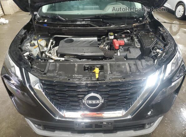 5N1BT3AB3PC860013 2023 NISSAN ROGUE Black VIN կոդի պիտակի տեսք
