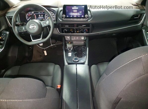 5N1BT3AB3PC860013 2023 NISSAN ROGUE Black Առջևի վահանակի տեսք